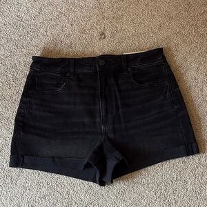 NWT American Eagle Outfitters Black Mom Shorts